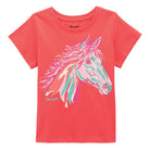 Girl's Wrangler Horse Head Tee - Henderson's Western Store