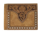 Leather Buck Laced Wallet ~ Bi-Fold - Henderson's Western Store