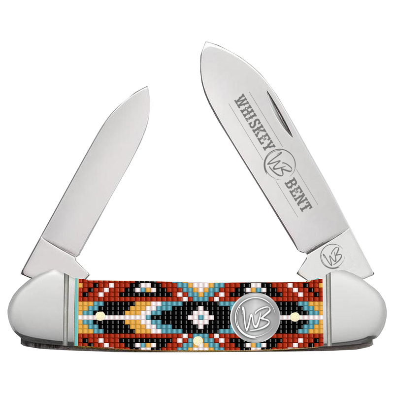 Whiskey Bent Knife ~ Canoe ~ Desert Bead - Henderson's Western Store