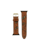 Western Leather Watch Band ~ Turquoise - Henderson's Western Store