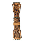 Western Leather Watch Band ~ Buckstitch - Henderson's Western Store