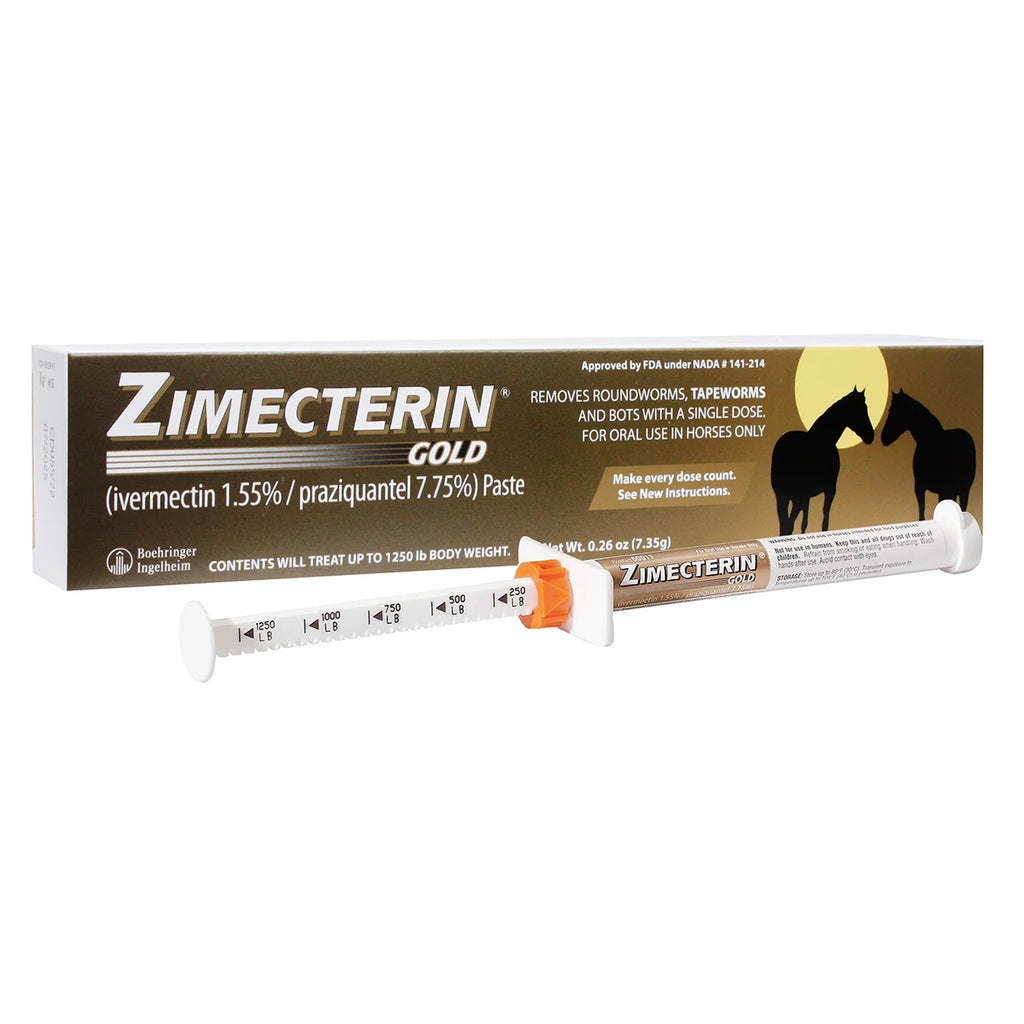 Zimecterin Gold Horse Dewormer - Henderson's Western Store