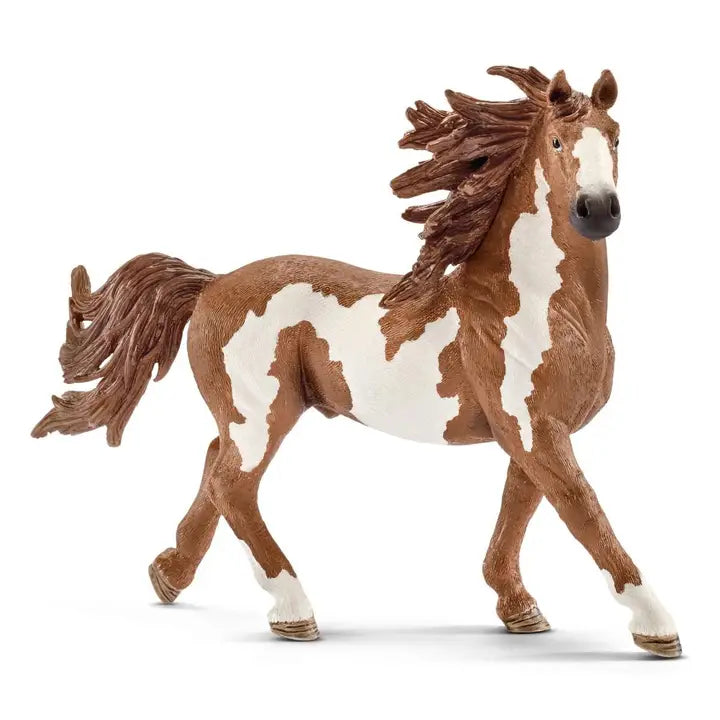 Pinto Stallion Figurine