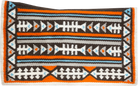 Good Medicine Blanket ~ Slings & Arrows ~ Orange - Henderson's Western Store