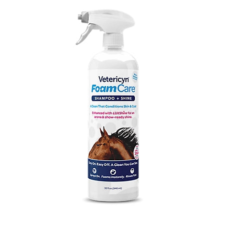 Vetericyn FoamCare Shampoo ~ Shine - Henderson's Western Store