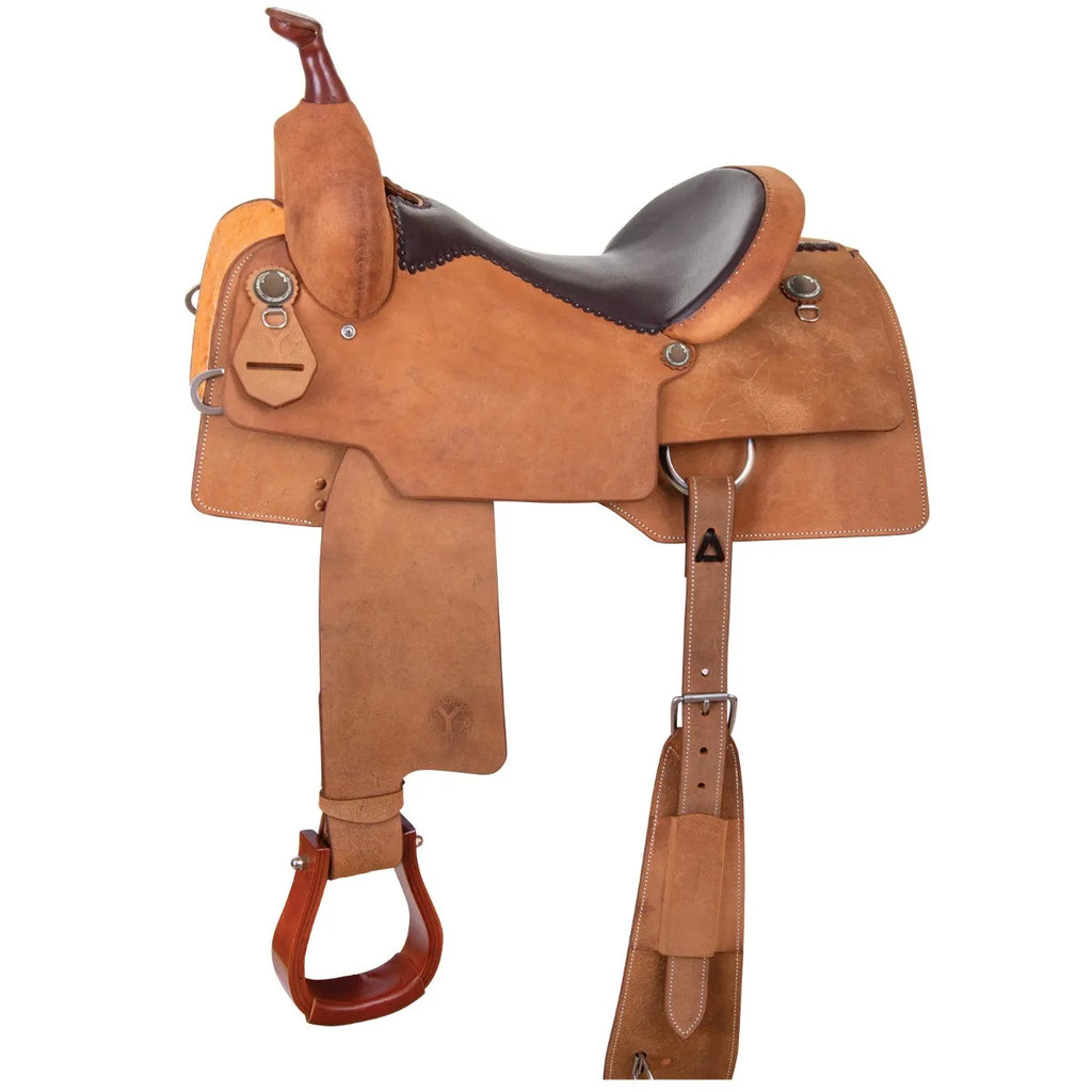 Cody Crow Ranch Rider Saddle - Henderson's Western Store