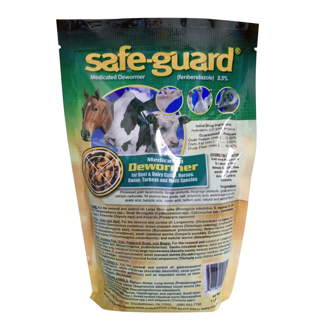 Safe-Guard 0.5% Multi-Species Dewormer Pellets - Henderson's Western Store