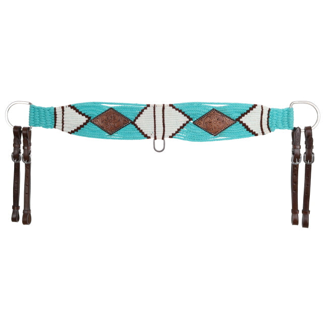 Mohair Tripping Collar ~ Ocean Blooms - Henderson's Western Store