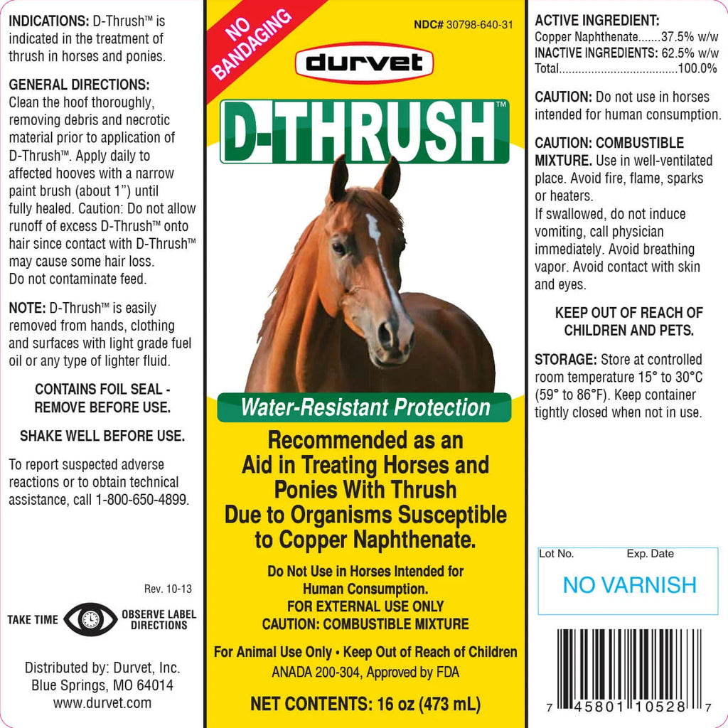 D-Thrush for Horses and Ponies - Henderson's Western Store