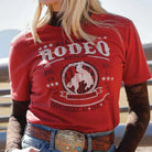 Rodeo Print Tee by Cruel Girl - Henderson's Western Store