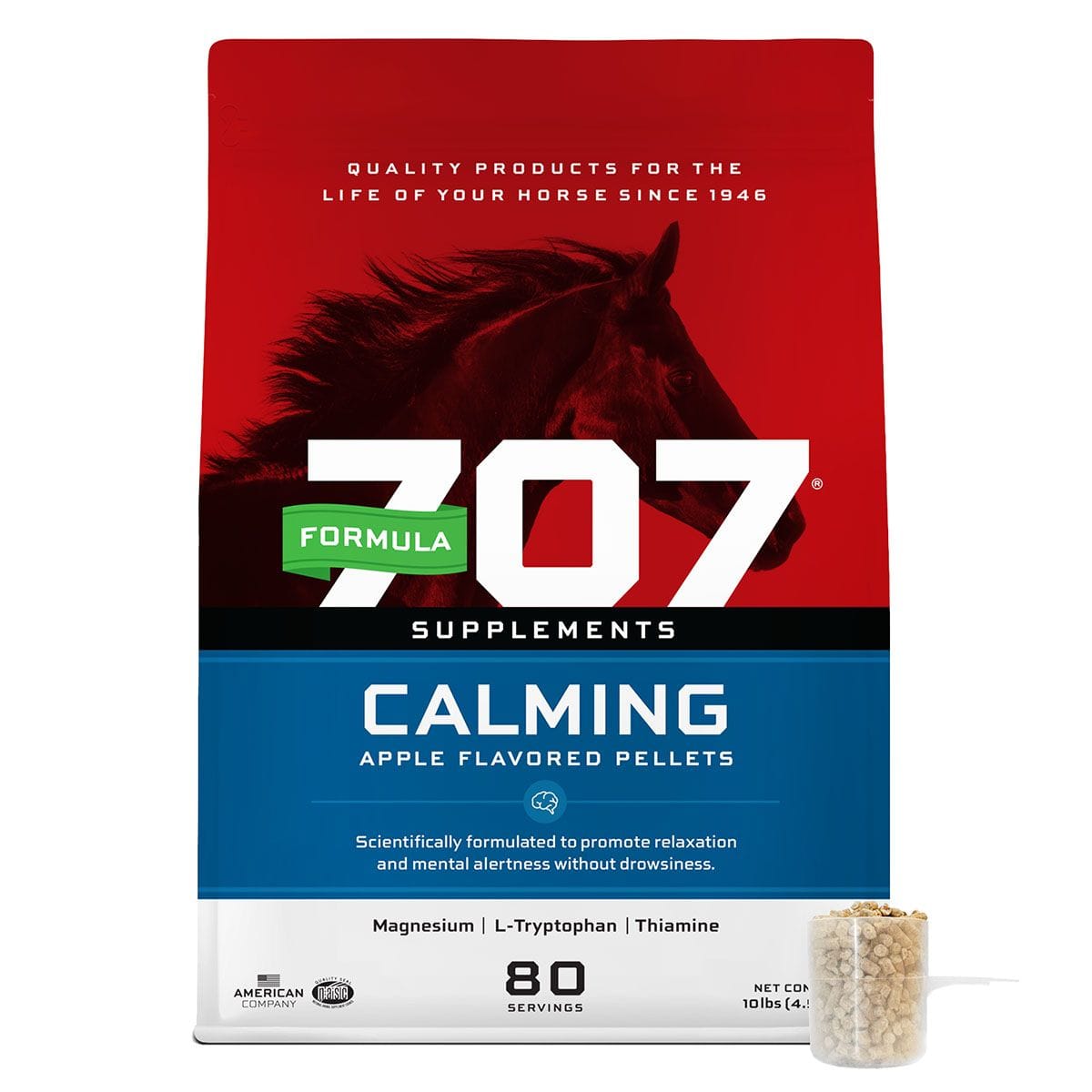 Formula 707 Calming Supplement for Horses - Henderson's Western Store