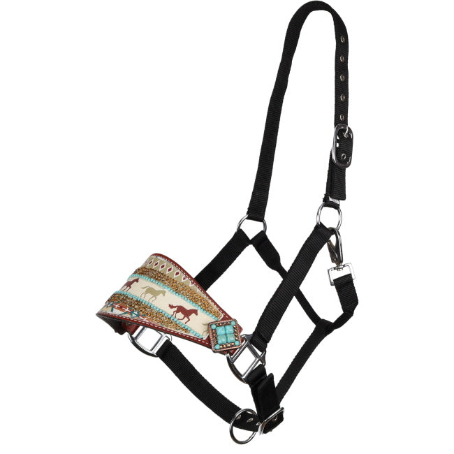Wild Hoof Echoes Bronc Halter - Henderson's Western Store
