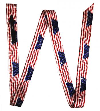 Nylon Tie Strap ~ American Flag - Henderson's Western Store