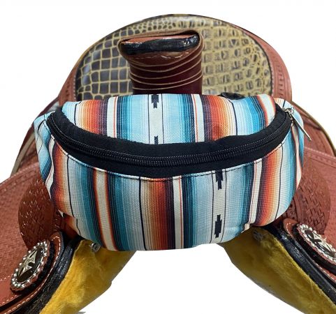 Insulated Saddle Pouch  ~ Southwest