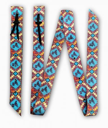 Nylon Tie Strap & Off Billet Set ~ Barrel Racer - Henderson's Western Store