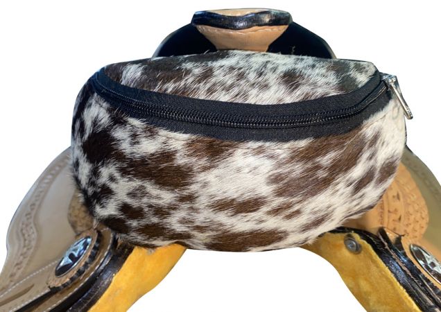 Cowhide Saddle Pouch - Henderson's Western Store