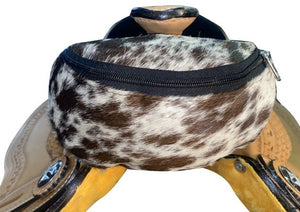 Load image into Gallery viewer, Cowhide Saddle Pouch - Henderson&#39;s Western Store