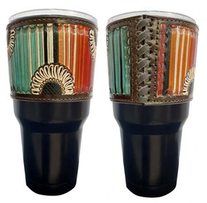 Load image into Gallery viewer, 30 oz Tumbler ~ Black Serape - Henderson&#39;s Western Store