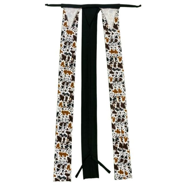 Braid-In Tail Bag ~ Cow Print - Henderson's Western Store