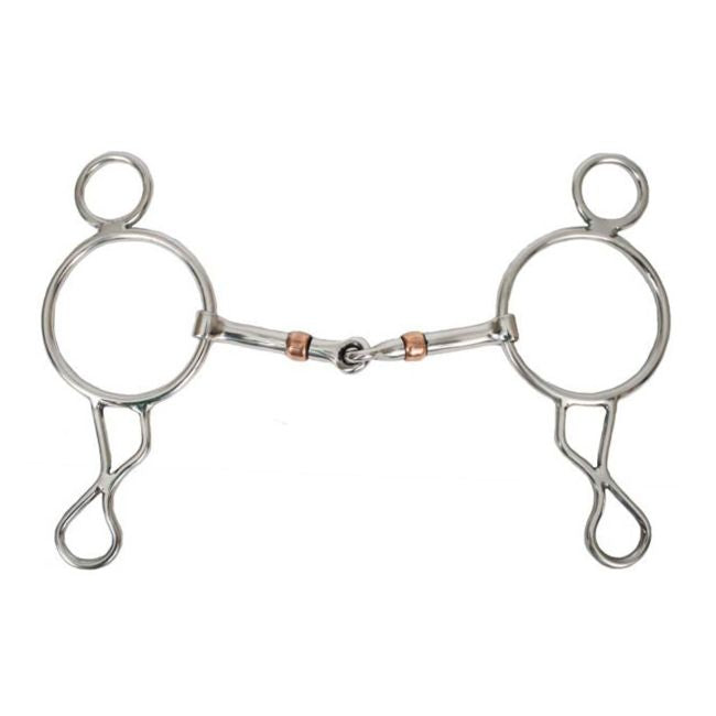 Wonder Bit Copper Roller Snaffle