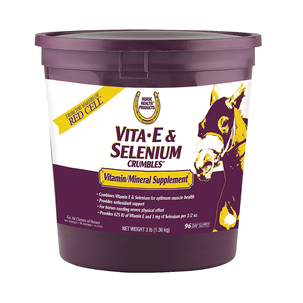 Vita E & Selenium Crumbles Horse Supplement - Henderson's Western Store
