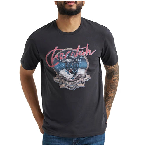 Wrangler Checotah Bull Tee - Henderson's Western Store