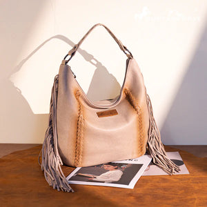 Load image into Gallery viewer, MW Fringe Hobo/Crossbody