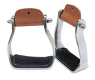 Aluminum Stirrups W/Rubber Tread - Henderson's Western Store