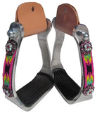 Aztec Beaded Stirrup - Henderson's Western Store