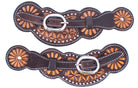 Floral Spur Straps - Henderson's Western Store