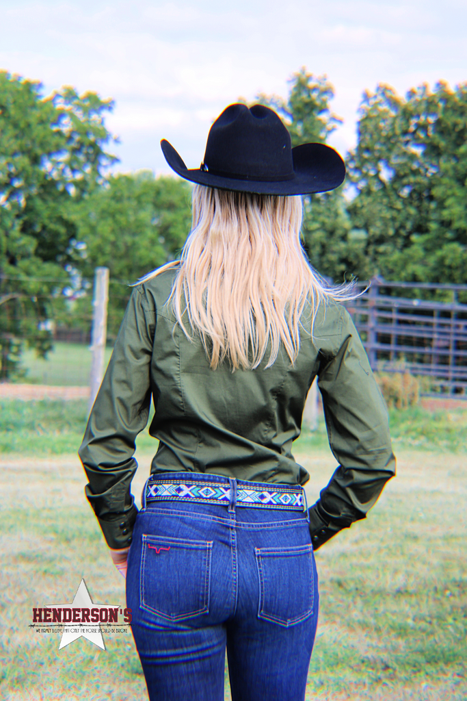 Ladies Panhandle Solid ~ Olive