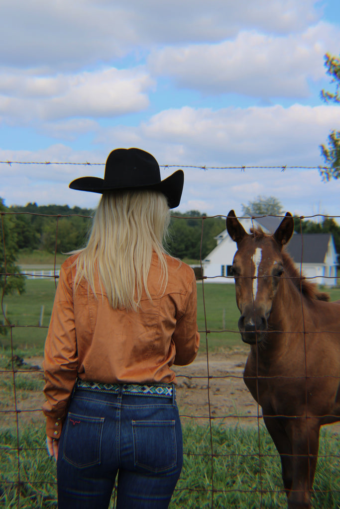 Ladies Wrangler Retro Shirt