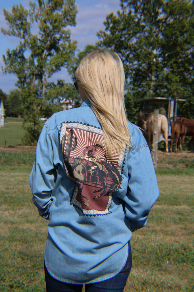 Ladies Wrangler Retro Americana Denim