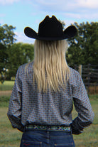 Ladies Cinch Arenaflex ~ Blue - Henderson's Western Store