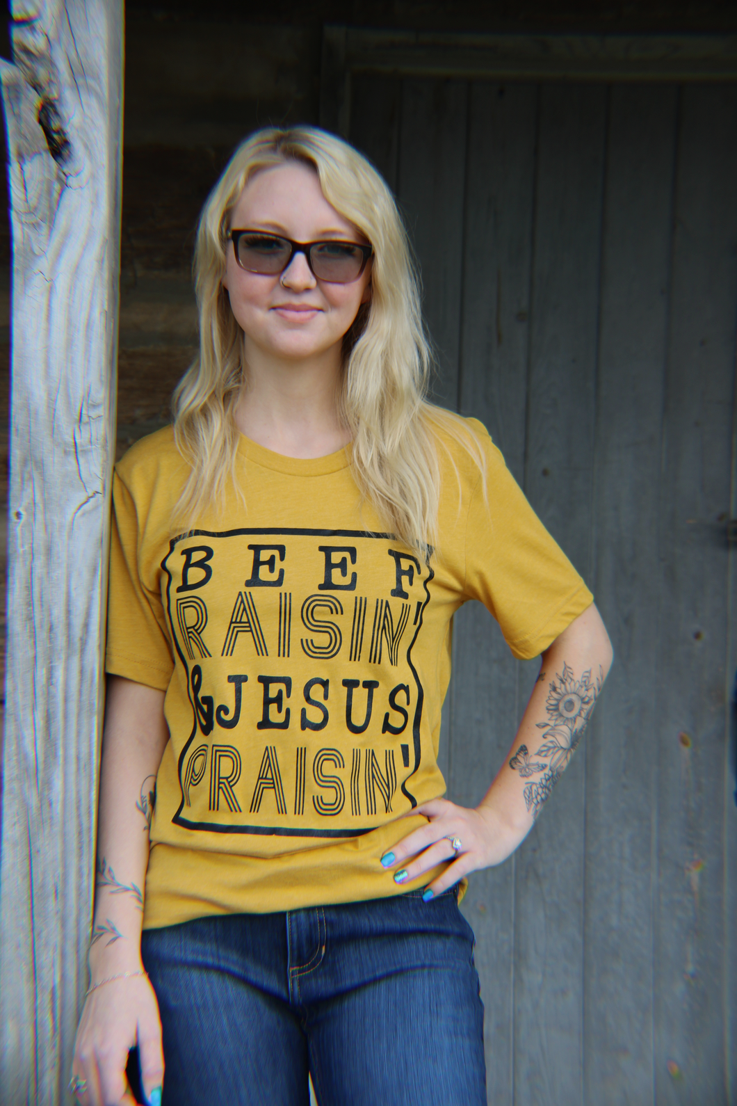 Beef Raisin Jesus Praisin Tee