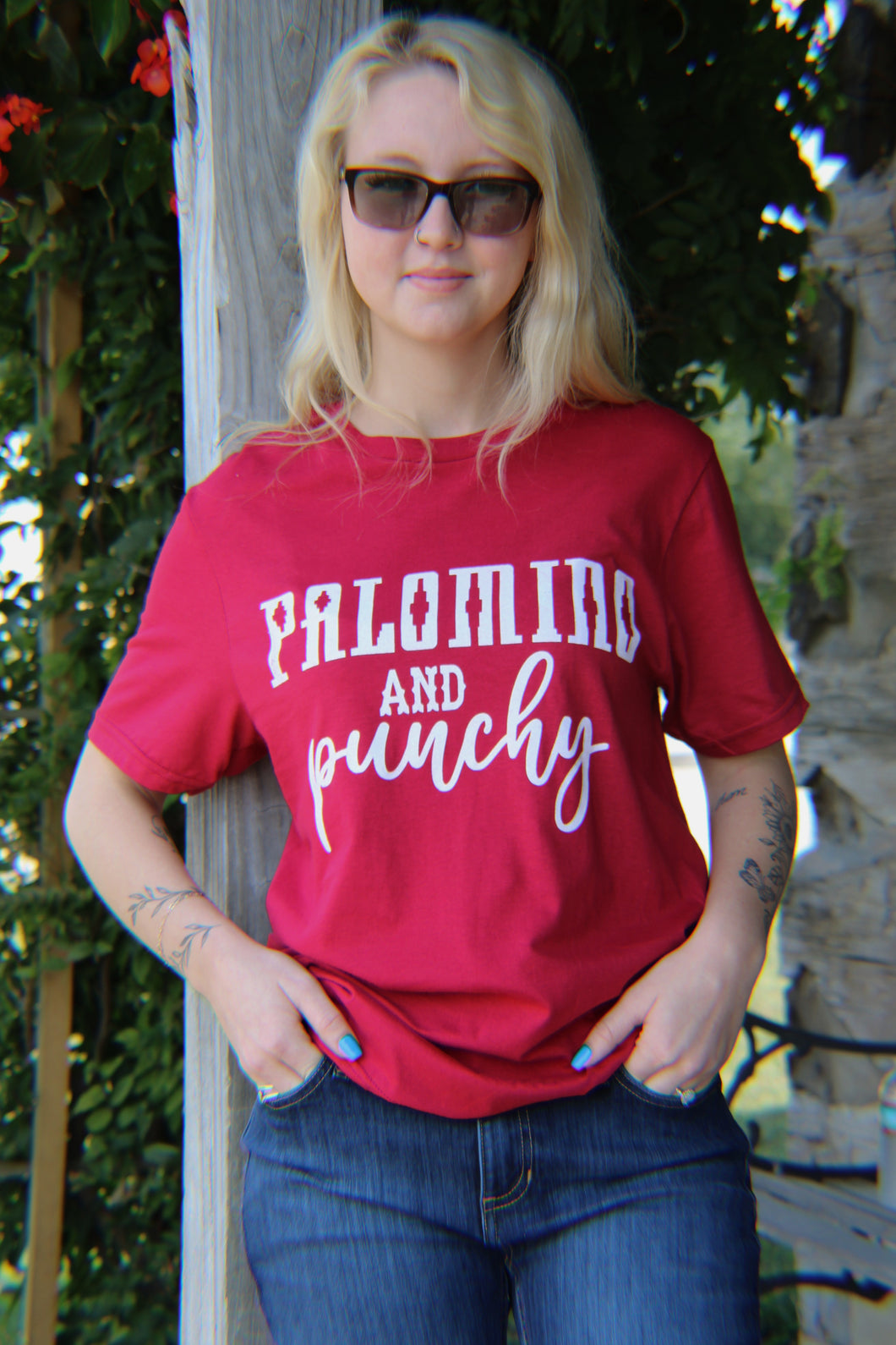 Palomino and Punchy Tee