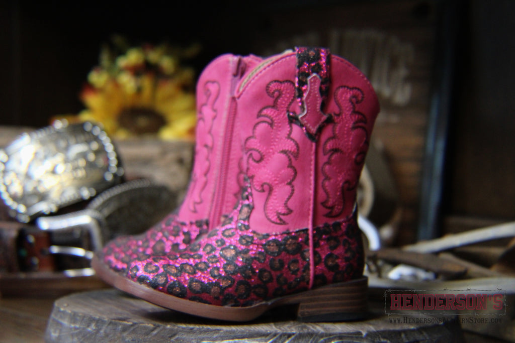 Girl's Glitter Wild Cat Boots by Roper