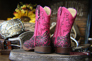 Load image into Gallery viewer, Girl&#39;s Glitter Wild Cat Boots by Roper