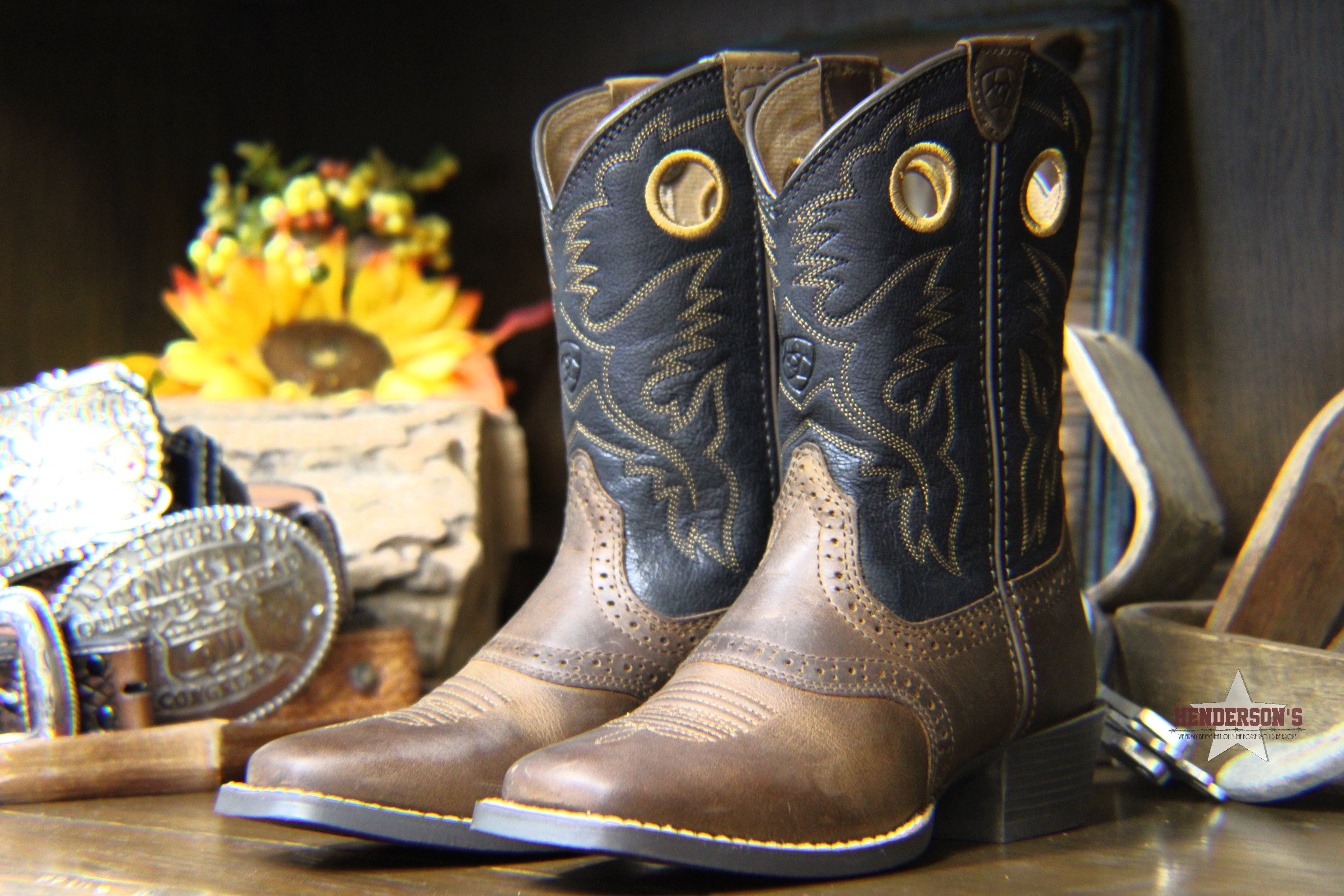 Heritage Roughstock Boots by Ariat - Henderson's Western Store