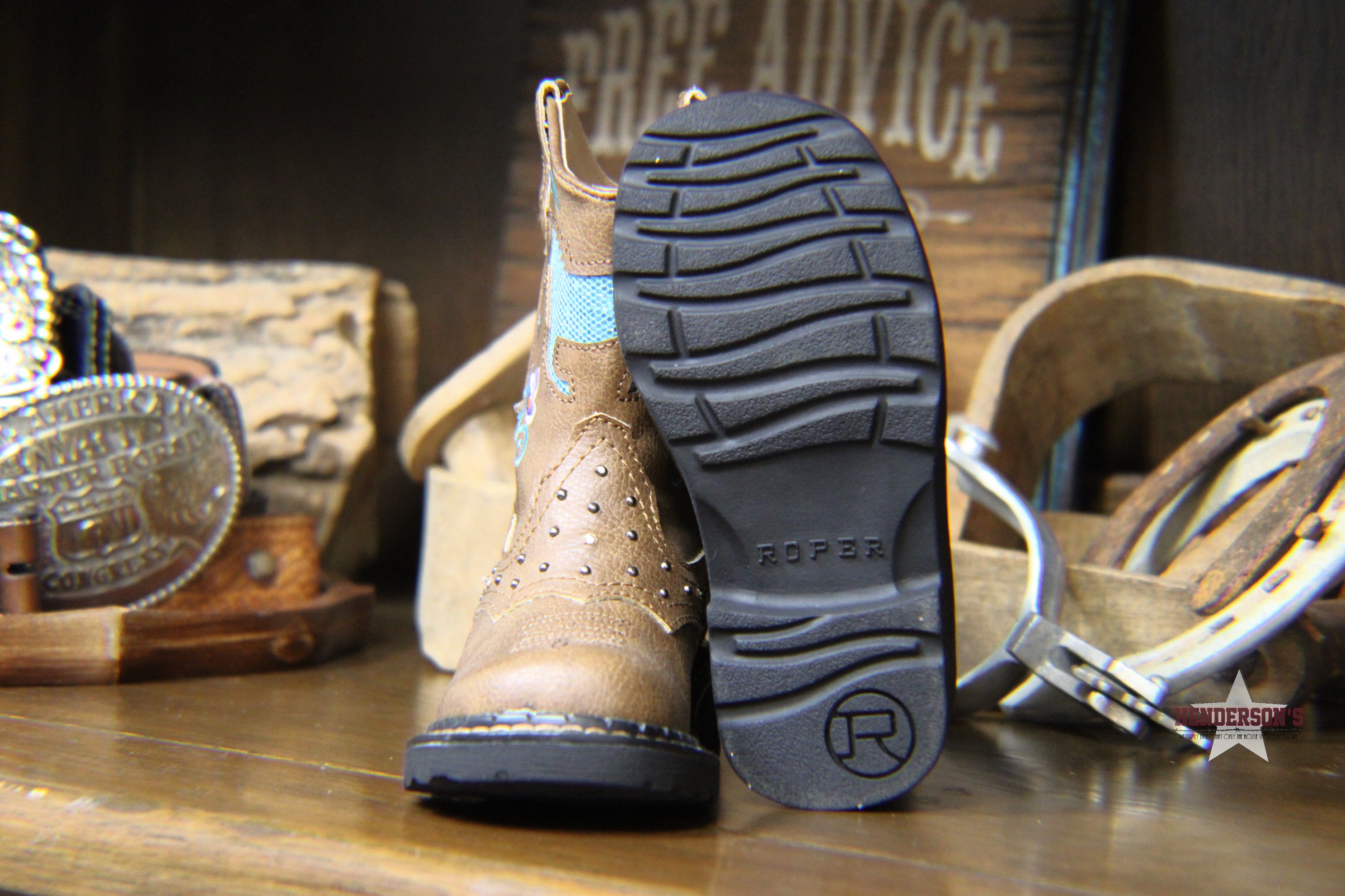 Horse Flowers Boots by Roper - Henderson's Western Store