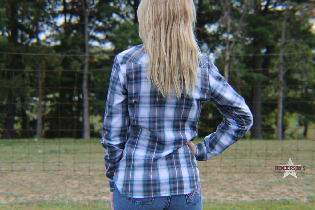 Navy Plaid by Roper