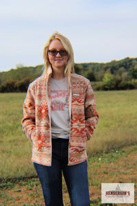 Load image into Gallery viewer, Ladies Fleece Jacket by Cinch