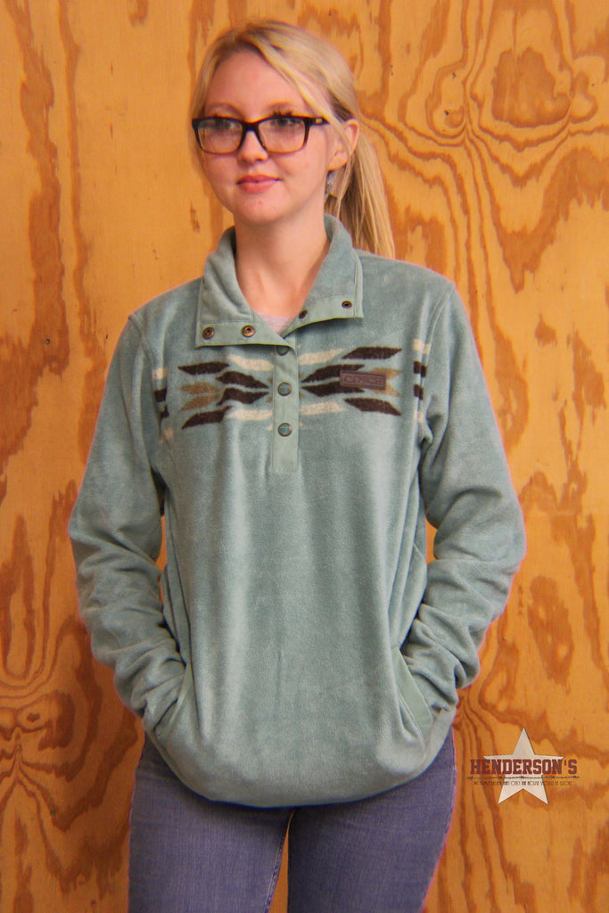 Ladies Polar Fleece by Cinch ~ Turquoise