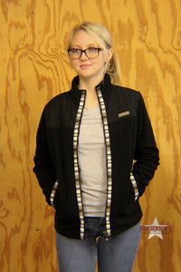 Load image into Gallery viewer, Ladies Fleece Jacket by Cinch ~ Black