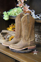 Brahma Bison Anderson Bean Boots ~ Brown - Henderson's Western Store