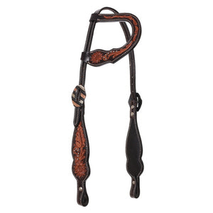 Load image into Gallery viewer, Petal and Leaf One Ear Headstall