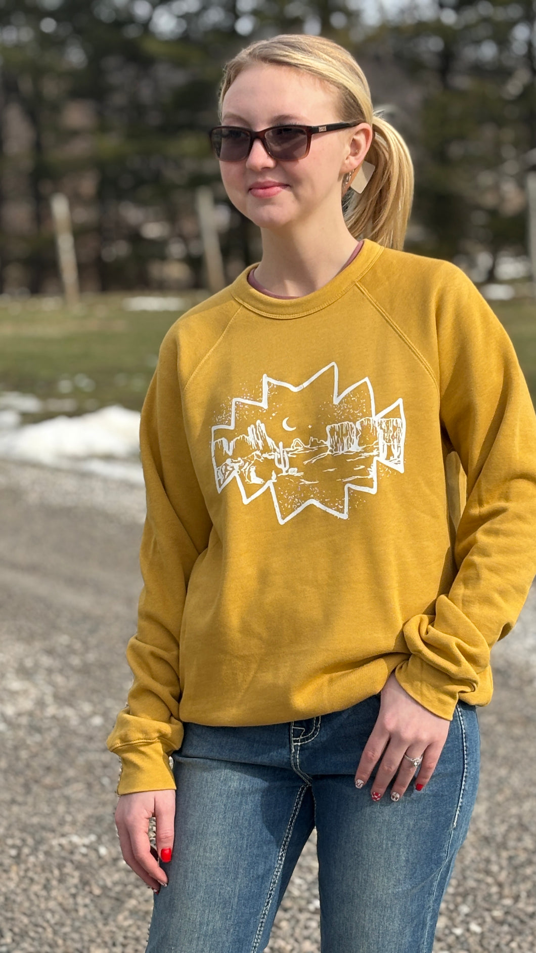 Desert Scene Sweatshirt