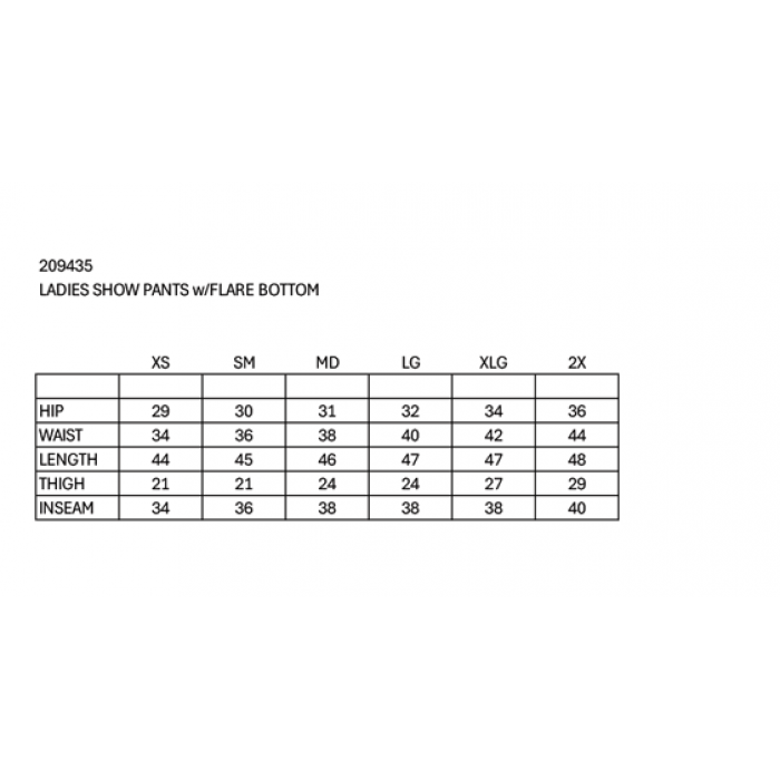 RHC Show Pants - Henderson's Western Store