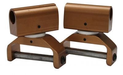 Copper Colored Aluminum Stirrup Turners - Henderson's Western Store