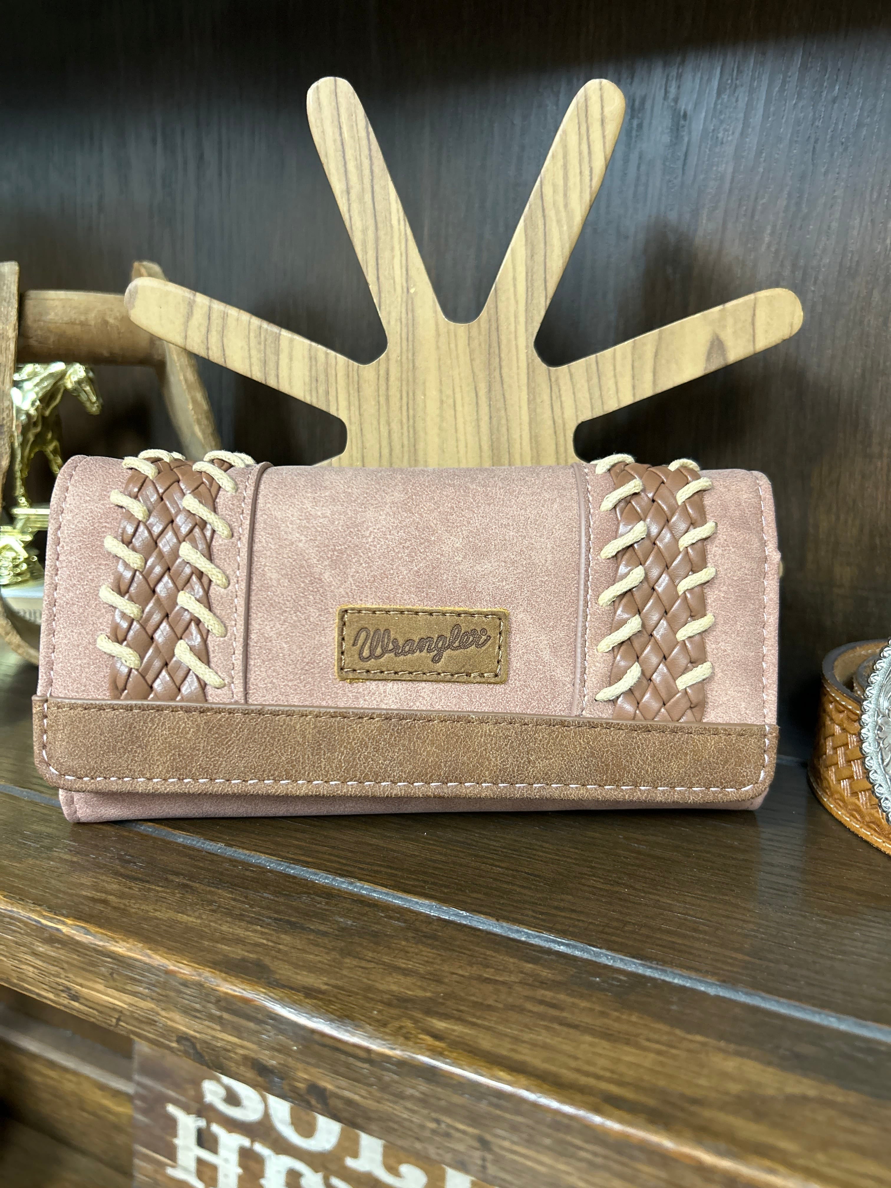 Wrangler Whipstitch Wallet/Wristlet/Crossbody - Henderson's Western Store